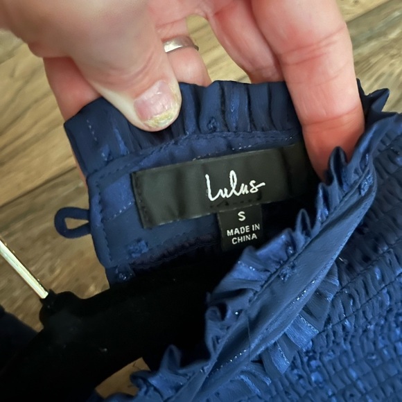 Lulus navy dress - Picture 2 of 2